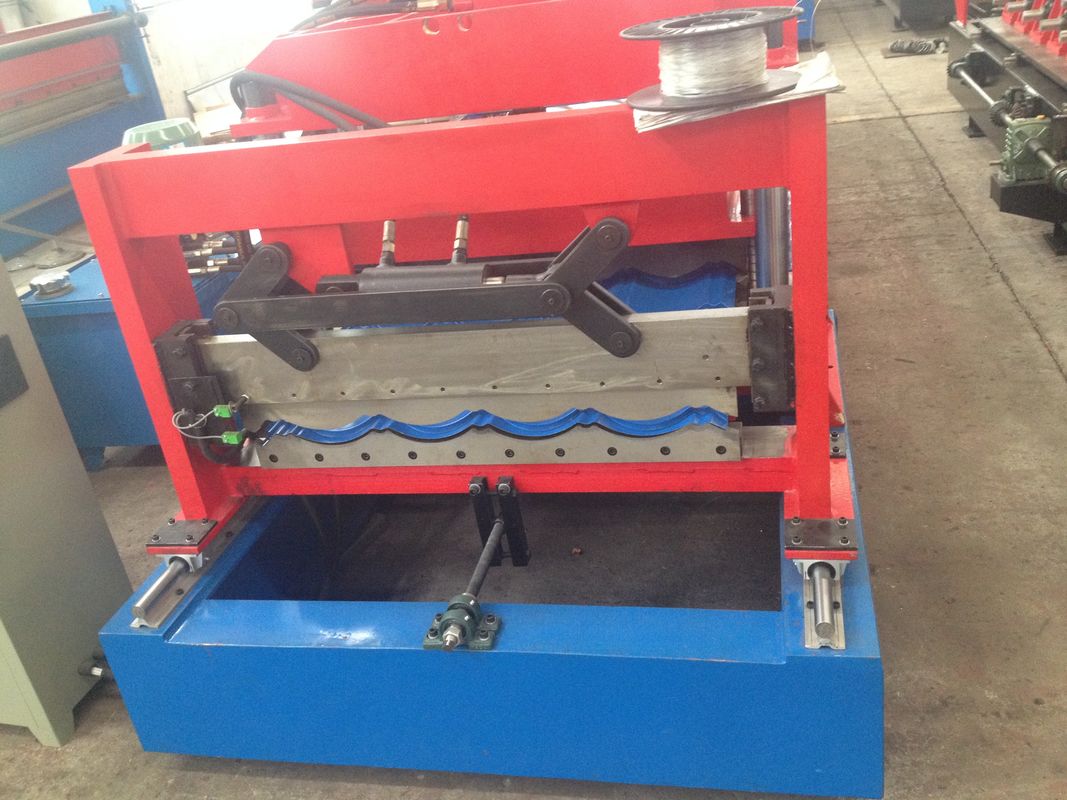 Stop - To - Cut IBR Corrugated sheet Roll Forming Machine With Yakamas Drive